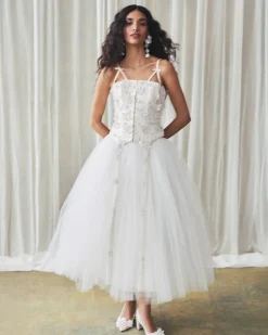 Odette Skirt in Ivory Tulle