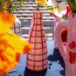 Oily Baby Oil Dispenser in Nude & Poppy Red