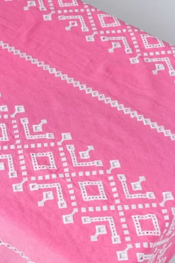 Ojete Rectangular Tablecloth in Bougainvillea