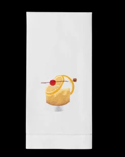 Old Fashioned Cocktail Hand Towel