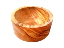 Olive Wood Mini Salt Bowl