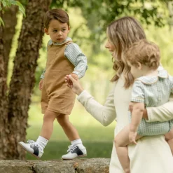 Oliver Overalls in Clubhouse Camel Corduroy
