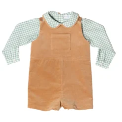 Oliver Overalls in Clubhouse Camel Corduroy