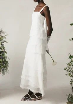 Olivia Dress in Ivory