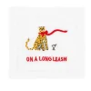 On A Long Leash Cocktail Napkins, Set of 4