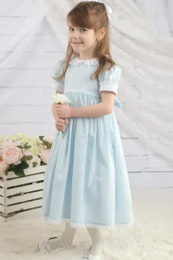 Opal in Blue Heirloom Dress