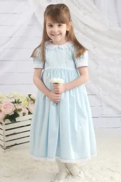 Opal in Blue Heirloom Dress