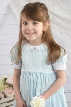 Opal in Blue Heirloom Dress