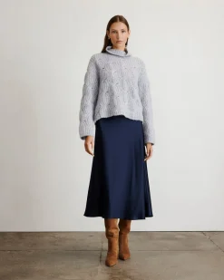 Opaline Sweater in Grey Sky