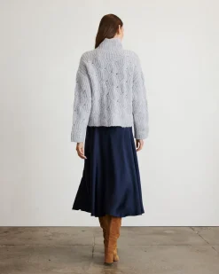 Opaline Sweater in Grey Sky