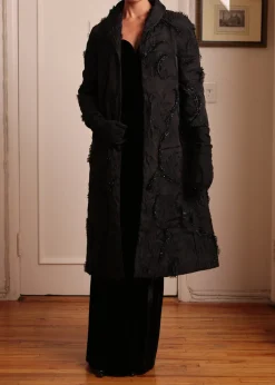 Opera Coat in Black