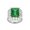 Opera Emerald Cocktail Ring