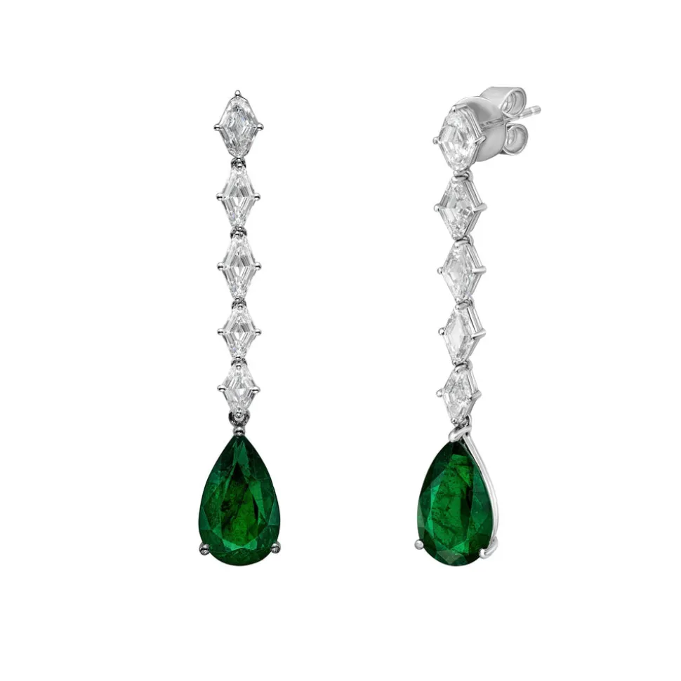 Opera Emerald Drop Earrings