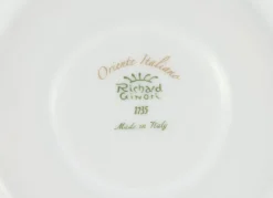 Oriente Italiano Antico Doccia Tea Saucer in Meringa