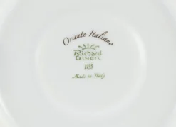 Oriente Italiano Antico Doccia Coffee Saucer in Castagna