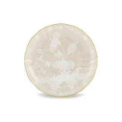 Oriente Italiano Antico Doccia Coffee Saucer in Meringa