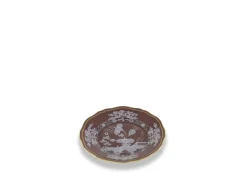 Oriente Italiano Antico Doccia Flat Bread Plate in Castagna