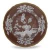 Oriente Italiano Antico Doccia Charger Plate in Castagna