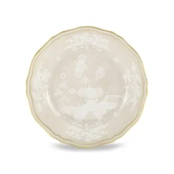 Oriente Italiano Antico Doccia Flat Bread Plate in Meringa