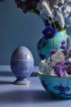 Oriente Italiano Egg With Cover in Citrino