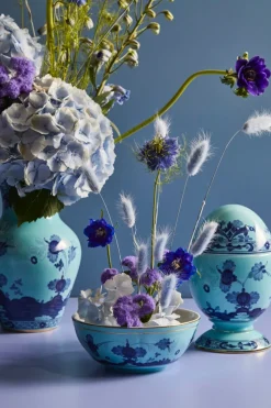 Oriente Italiano Egg With Cover in Malachite