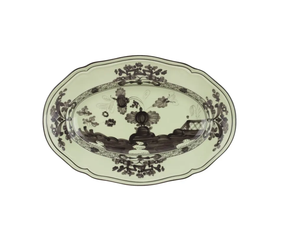 Oriente Italiano Large Oval Platter in Bario