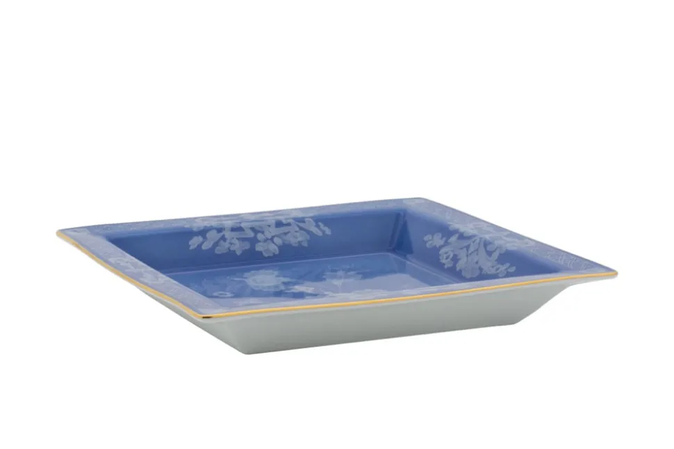 Oriente Italiano Large Squared Vide Poche in Pervinca