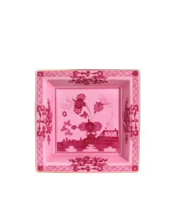 Oriente Italiano Large Squared Vide Poche in Porpora