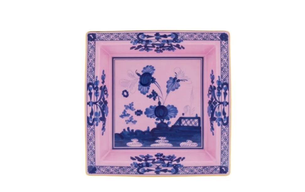 Oriente Italiano Large Squared Vide Poche in Azalea