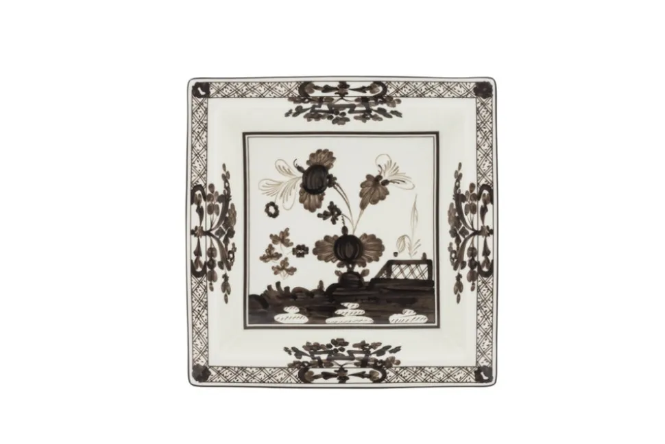 Oriente Italiano Large Squared Vide Poche in Albus