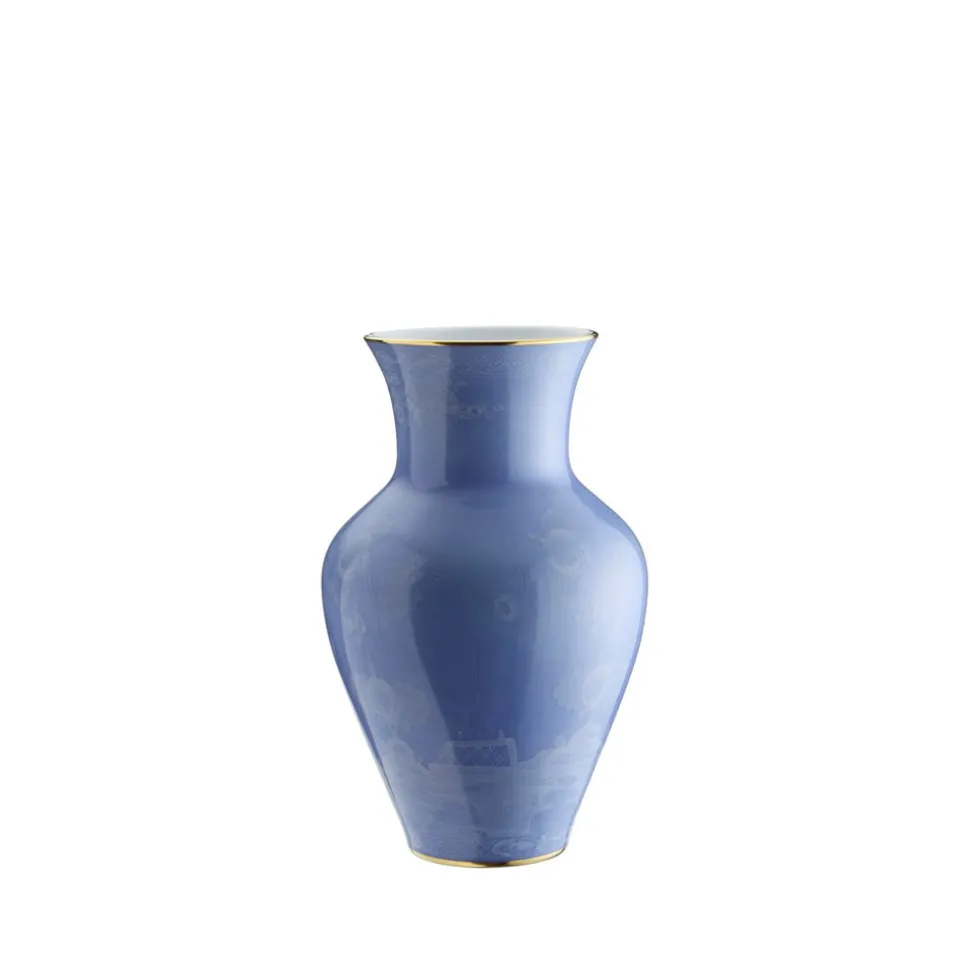 Oriente Italiano Ming Vase in Pervinca