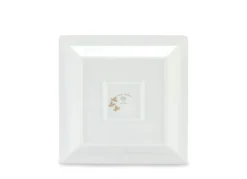 Oriente Italiano Oggetti Large Squared Change Tray in Meringa