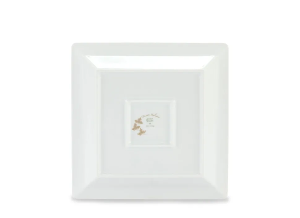 Oriente Italiano Oggetti Large Squared Change Tray in Meringa