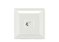 Oriente Italiano Oggetti Large Squared Change Tray in Castagna