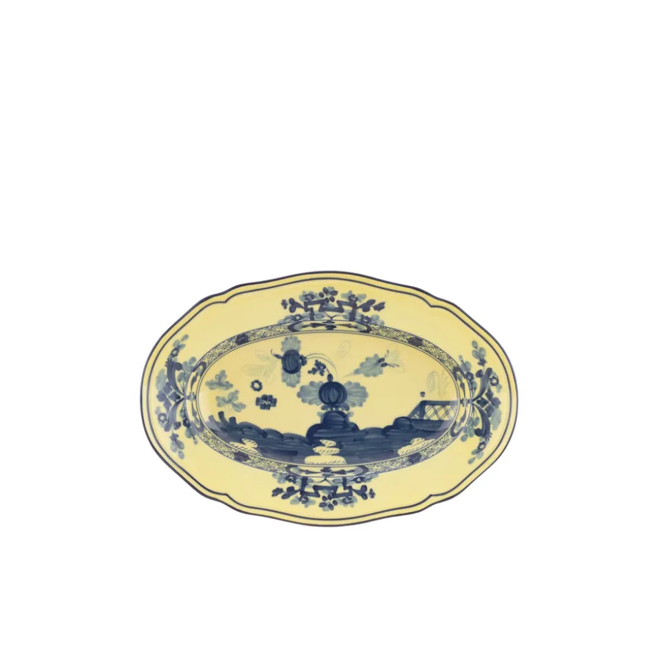 Oriente Italiano Oval Platter in Citrino