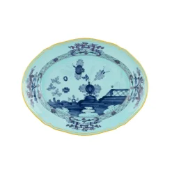 Oriente Italiano Oval Platter in Iris