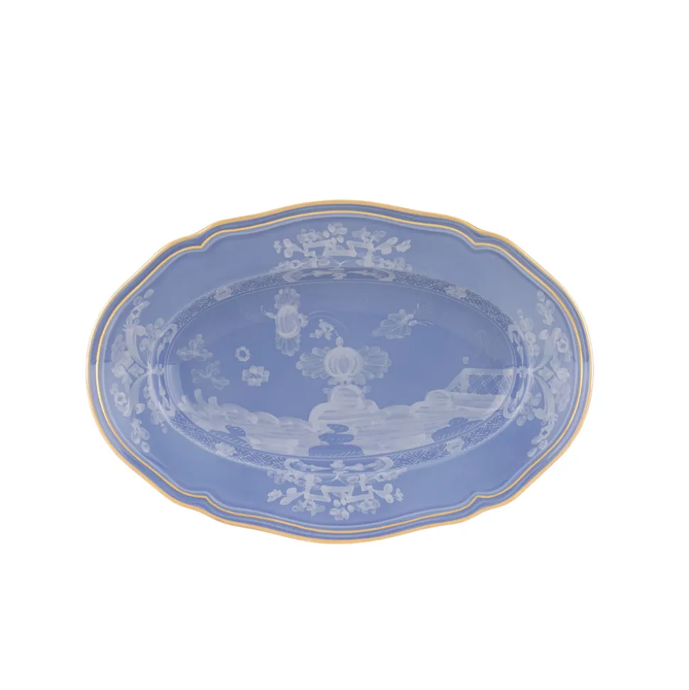 Oriente Italiano Oval Platter in Pervinca