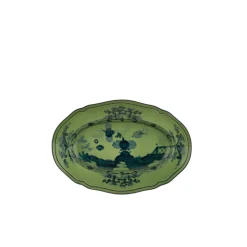 Oriente Italiano Oval Platter in Malachite