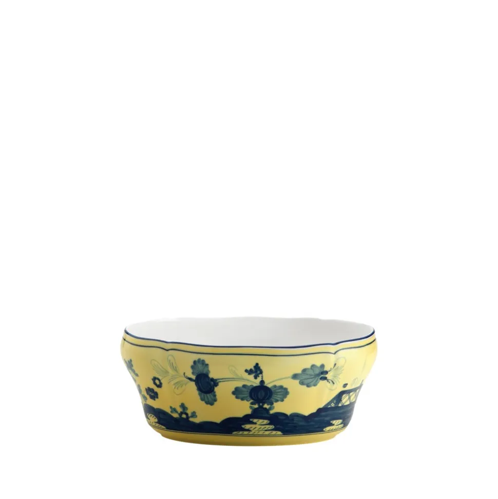 Oriente Italiano Oval Salad Bowl in Citrino
