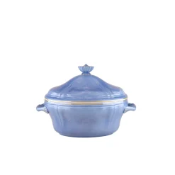 Oriente Italiano Oval Tureen With Cover in Pervinca