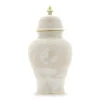 Oriente Italiano Potiche Vase With Cover in Meringa