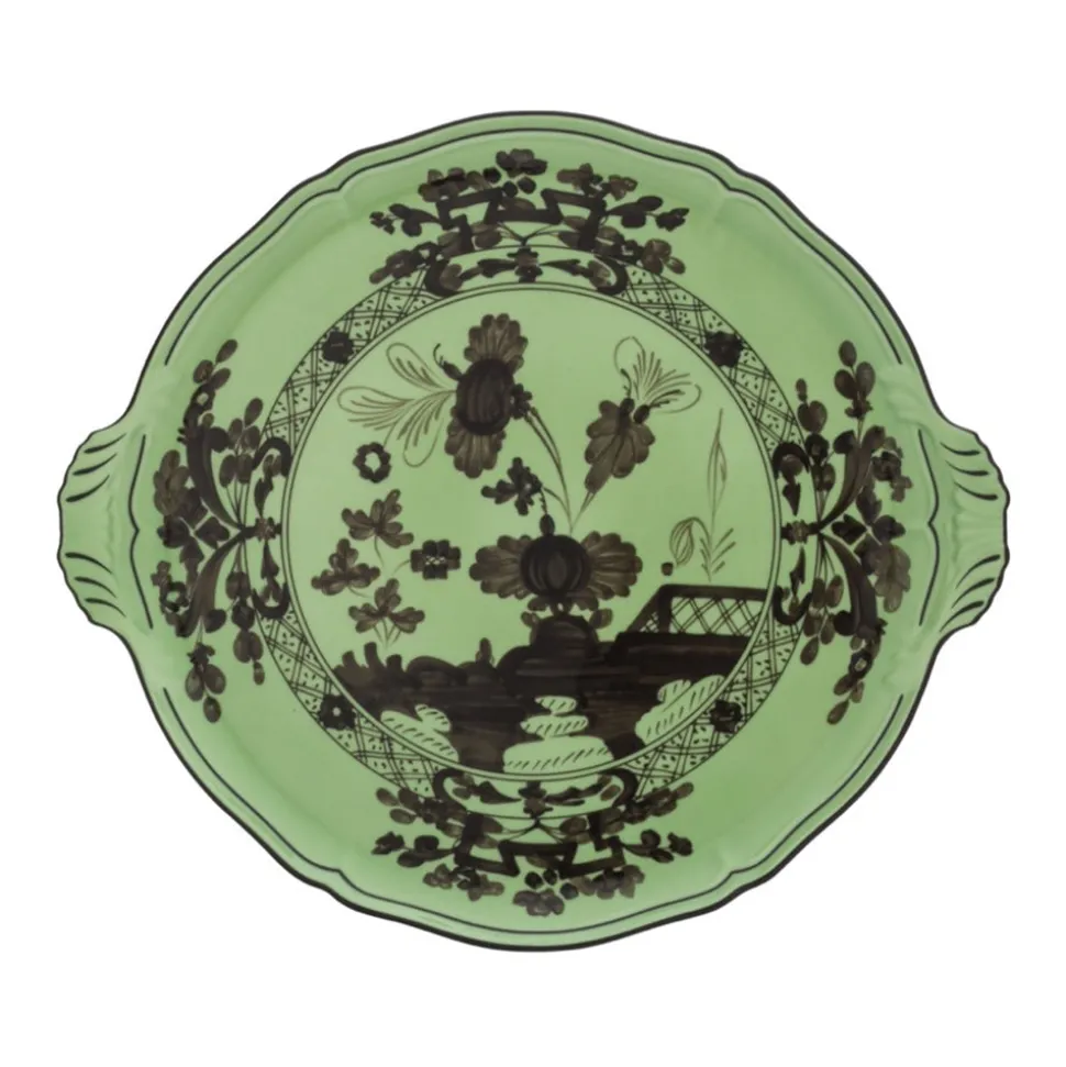 Oriente Italiano Round Cake Plate in Bario