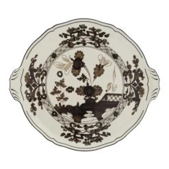 Oriente Italiano Round Cake Plate in Albus