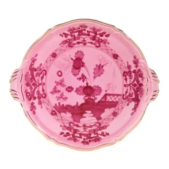 Oriente Italiano Round Cake Plate in Porpora