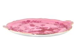 Oriente Italiano Round Cake Plate in Porpora