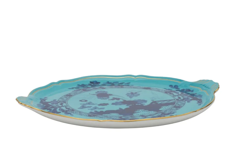 Oriente Italiano Round Cake Plate in Iris