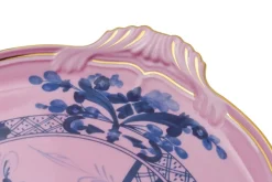 Oriente Italiano Round Cake Plate in Azalea