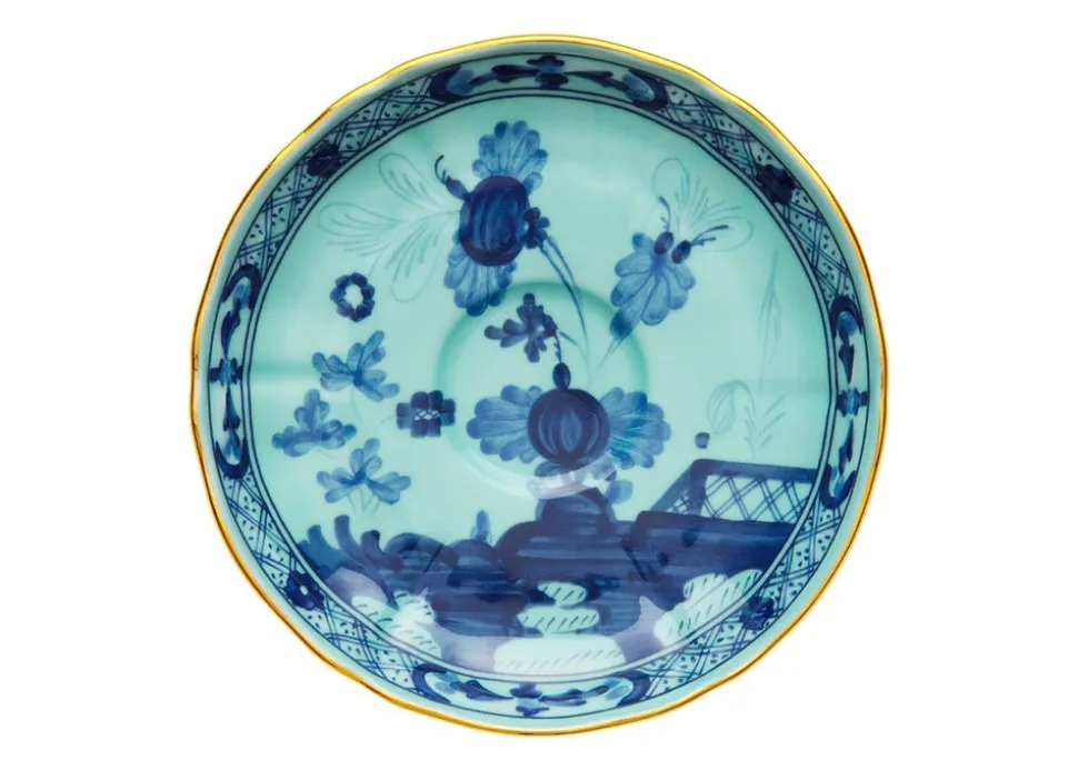 Oriente Italiano Tea Saucer in Iris