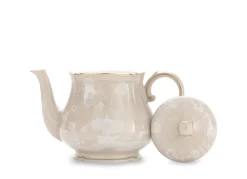 Oriente Italiano Teapot With Cover For 6 in Meringa