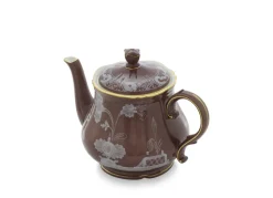 Oriente Italiano Teapot With Cover For 6 in Castagna